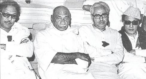 1. How were K. Kamaraj and M. Karunanidhi politically connected 2. What was the relationship between M. G. Ramachandran and M. Karunanidhi 3. How did E. V. K. Sampath influence the Dravidian movement 4. What were the key political rivalries between K. Kamaraj and M. G. Ramachandran 5. How did MGR’s AIADMK challenge the DMK led by Karunanidhi 6. What role did E. V. K. Sampath play in the formation of the DMK 7. How did Kamaraj's policies affect Tamil Nadu's political landscape 8. What were the major achievements of M. G. Ramachandran’s AIADMK government 9. How did M. Karunanidhi and M. G. Ramachandran's rivalry shape Tamil Nadu politics 10. What were the political contributions of E. V. K. Sampath to Tamil Nadu