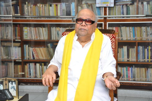 1. What were the major contributions of M.K. Karunanidhi to Tamil Nadu? 2. How did M.K. Karunanidhi influence Tamil Nadu politics? 3. What are M.K. Karunanidhi's achievements in Tamil literature and cinema? 4. What social welfare programs were introduced during M.K. Karunanidhi's tenure? 5. How did M.K. Karunanidhi's leadership shape the Dravida Munnetra Kazhagam (DMK)? 6. What was the impact of M.K. Karunanidhi's policies on Tamil Nadu's regional identity? 7. How did M.K. Karunanidhi interact with other political leaders and rivals? 8. What were M.K. Karunanidhi's major political alliances and rivalries? 9. How did M.K. Karunanidhi address issues of social justice and inequality? 10. What was M.K. Karunanidhi's role in Tamil Nadu's development and modernization?