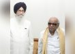 1. "Surjit Singh Barnala with former Tamil Nadu CM Kalaignar Karunanidhi" 2. "Historic meeting: Surjit Singh Barnala and Kalaignar Karunanidhi" 3. "Surjit Singh Barnala and Kalaignar Karunanidhi in conversation" 5. "Political leaders Surjit Singh Barnala and Kalaignar Karunanidhi" 6. "Surjit Singh Barnala and Kalaignar Karunanidhi at a public event" 7. "Surjit Singh Barnala with Kalaignar Karunanidhi discussing state affairs" 8. "Iconic leaders Surjit Singh Barnala and Kalaignar Karunanidhi" 9. "Surjit Singh Barnala meets with Kalaignar Karunanidhi" 10. "Surjit Singh Barnala and Kalaignar Karunanidhi: A moment in history" 2. When did Surjit Singh Barnala and Kalaignar Karunanidhi meet? 3. What were the key topics discussed by Surjit Singh Barnala and Kalaignar Karunanidhi? 4. Where can I find photos of Surjit Singh Barnala with Kalaignar Karunanidhi? 5. How did Surjit Singh Barnala and Kalaignar Karunanidhi collaborate politically? 6. What events did Surjit Singh Barnala and Kalaignar Karunanidhi attend together? 7. What were the significant contributions of Surjit Singh Barnala and Kalaignar Karunanidhi to Tamil Nadu? 8. How did Surjit Singh Barnala and Kalaignar Karunanidhi impact Tamil Nadu's politics? 9. What were the major achievements of Surjit Singh Barnala and Kalaignar Karunanidhi during their tenure? 10. How are Surjit Singh Barnala and Kalaignar Karunanidhi remembered in Tamil Nadu politics?